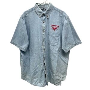 Vintage Y2K 2006 Klassy Kruzers Fun Run Car Show Button Down Shirt // XL